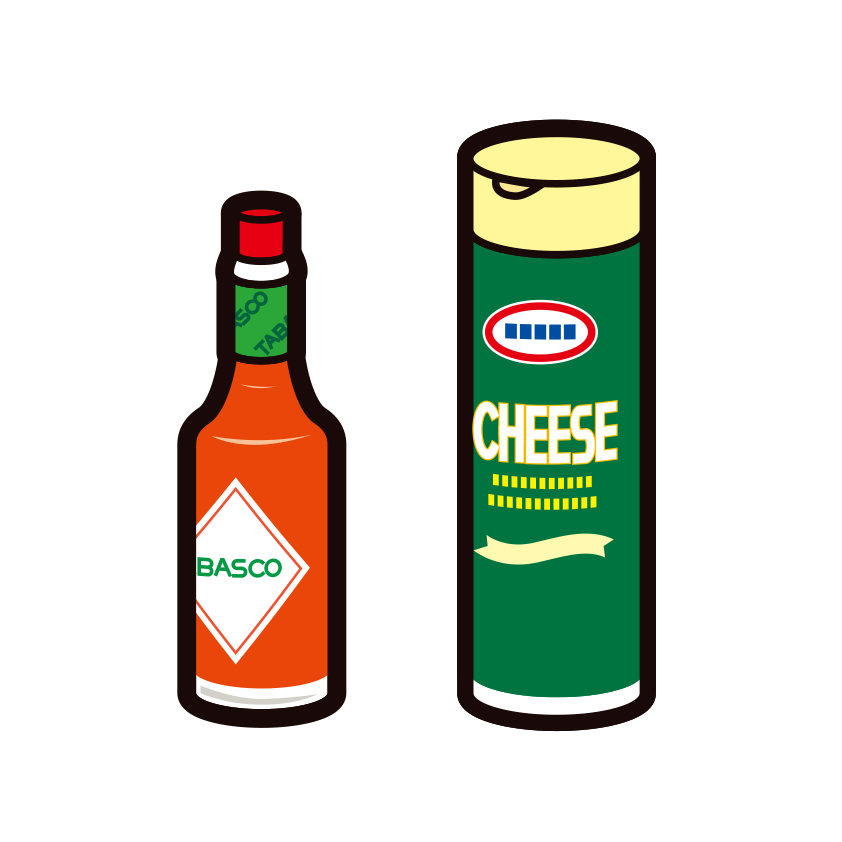 【粉チーズ＆タバスコ】スパゲティの王者ナポリタンを食する作法